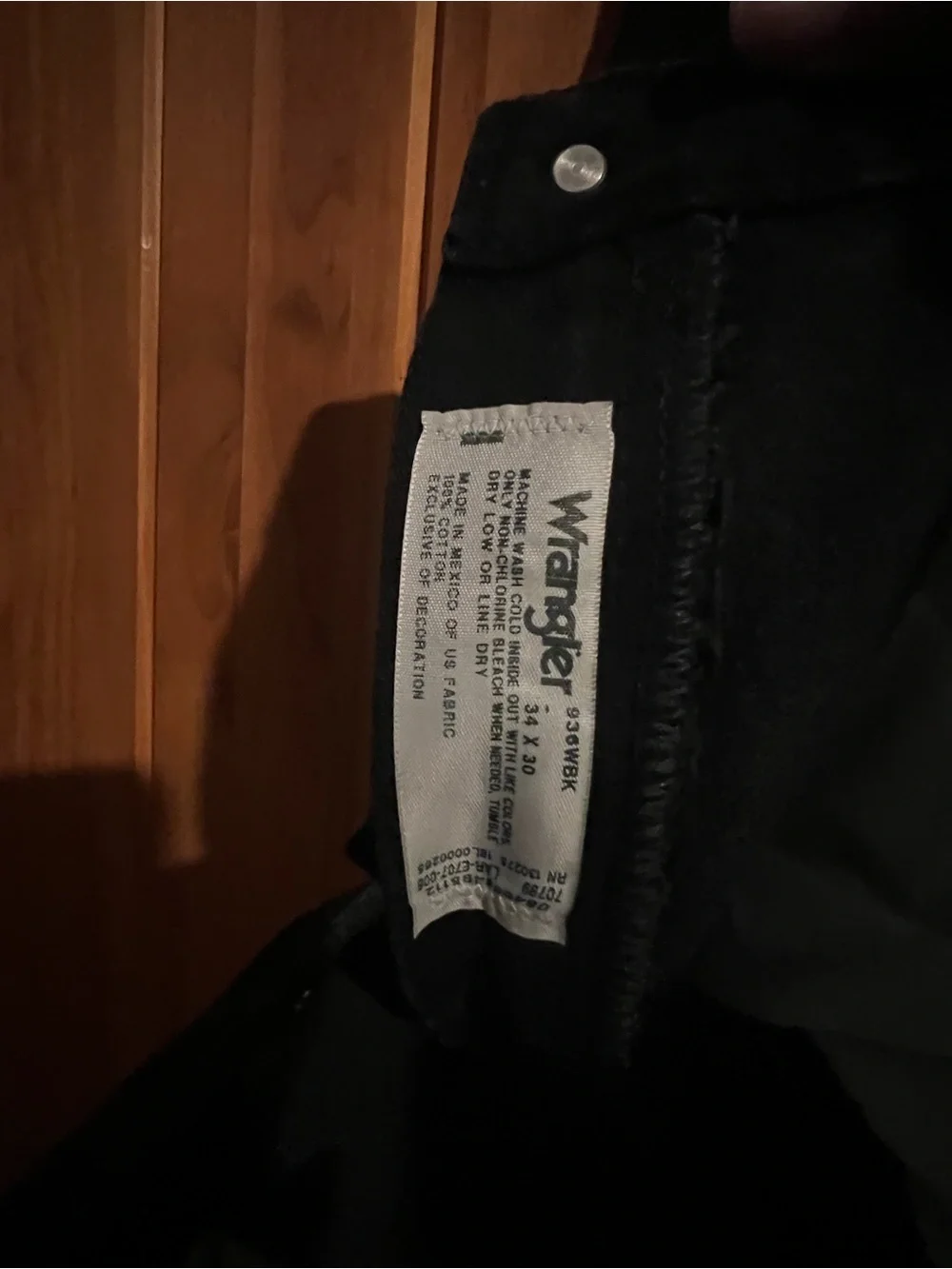 Wrangler solid black